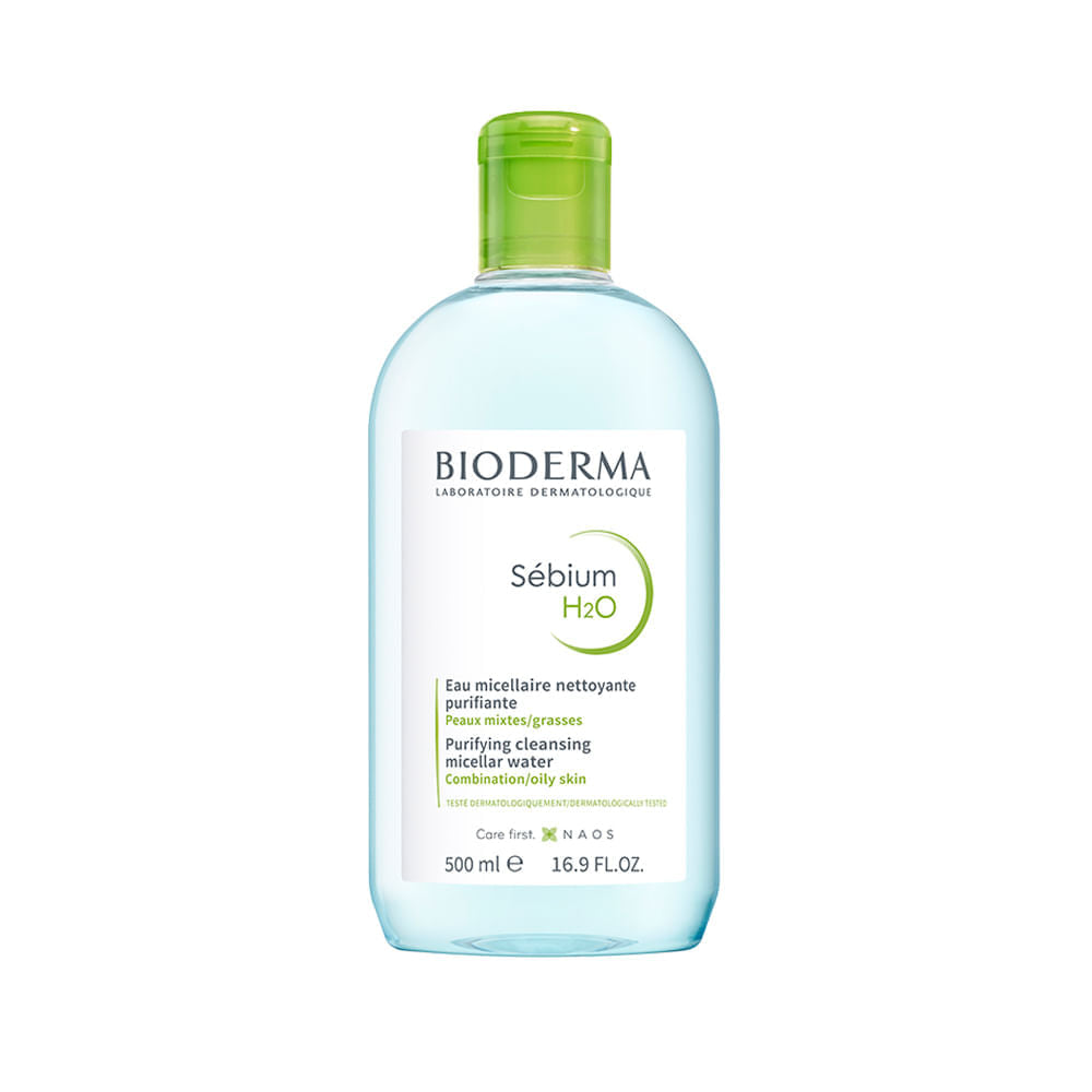 Água Micelar Facial Bioderma Sébium H2O Antioleosidade 500ml
