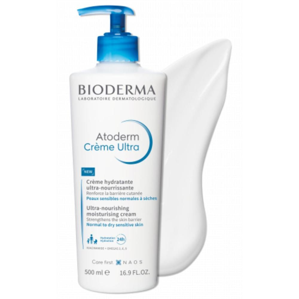 Bioderma Atoderm Creme Ultra Hidratante 500ml para Pele Seca
