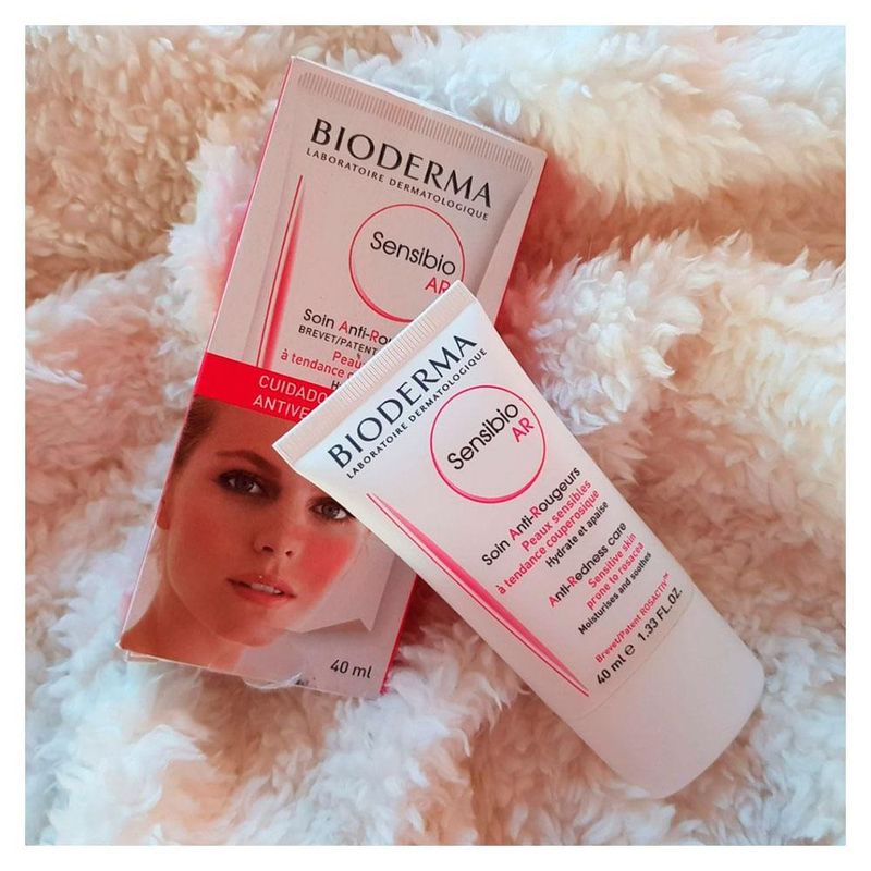 Creme Antivermelhidão Bioderma Sensibio AR 40ml Ação Calmante Intensa