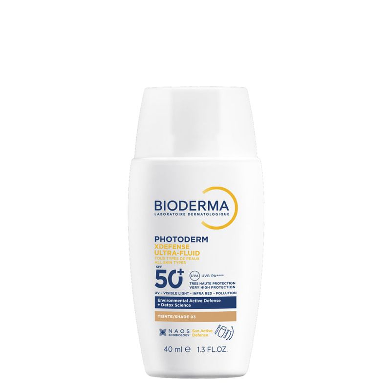 Protetor Solar Facial Bioderma Photoderm XDefense FPS 60 Cor 3.0 40ml