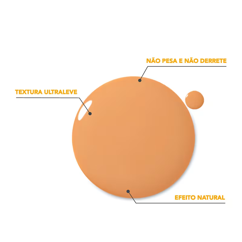 Protetor Solar Facial Bioderma Photoderm Nude Touch Mineral FPS50+ Cor Dourado 40ml