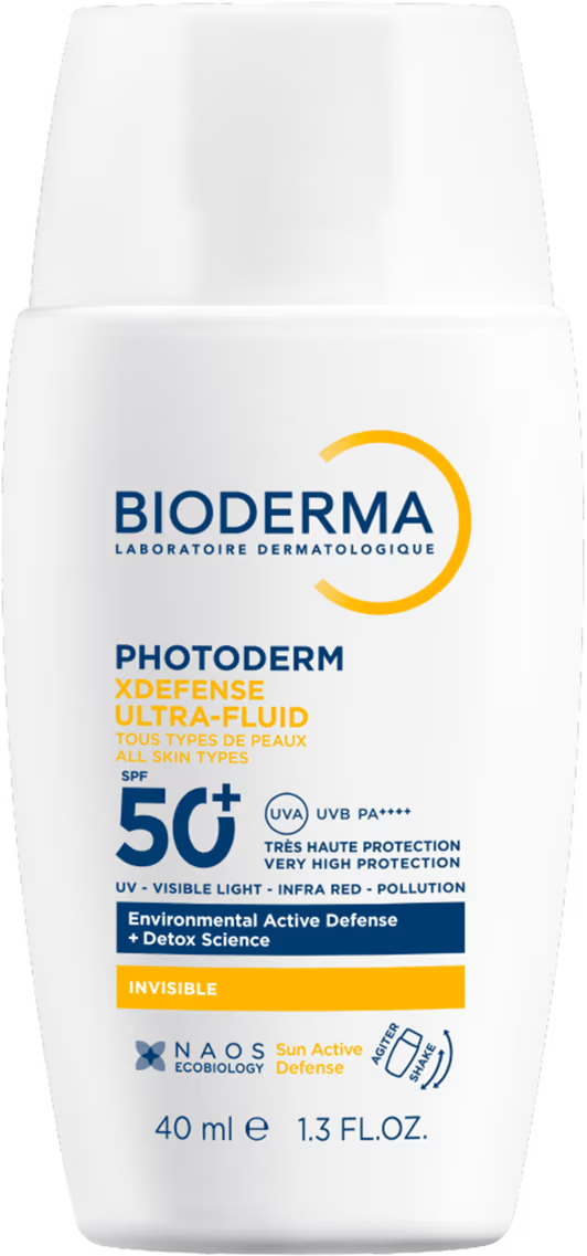 Protetor Solar Facial Bioderma Photoderm XDefense SPF 50+ Invisible Sem Cor 40ml