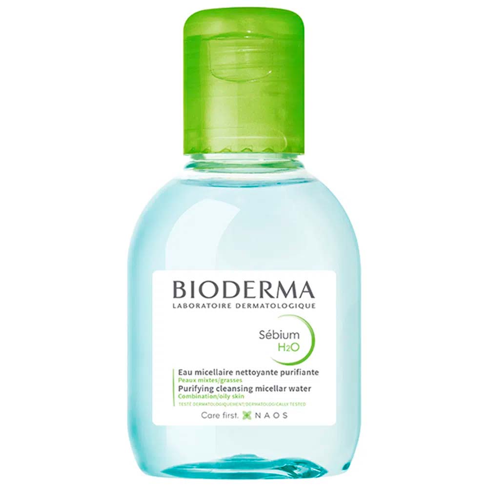 Água Micelar Bioderma Sébium H2O Purificante para Pele Oleosa 500ml