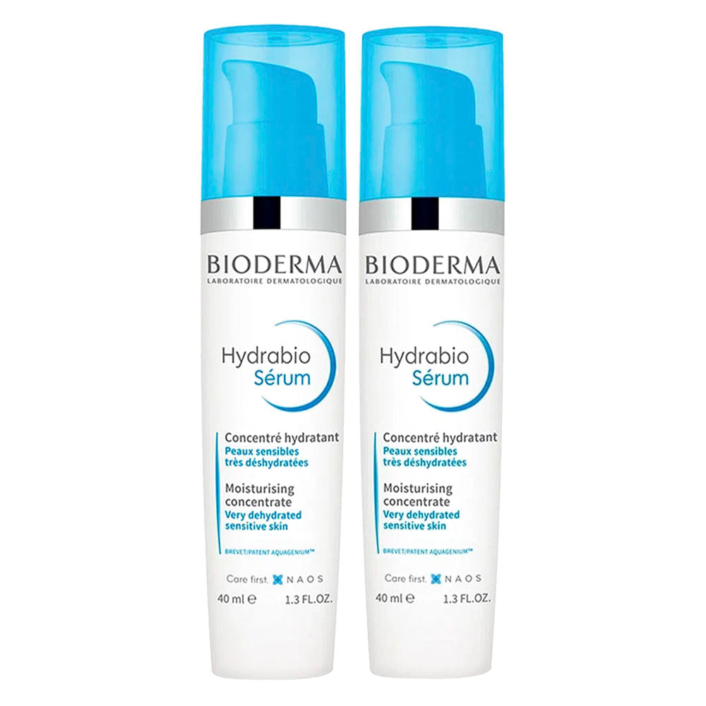 Bioderma Sérum Facial Hidratante e Fortalecedor Hydrabio Kit 2 Unidades