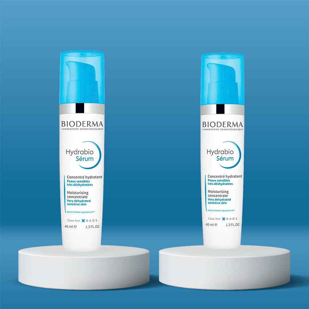Bioderma Sérum Facial Hidratante e Fortalecedor Hydrabio Kit 2 Unidades