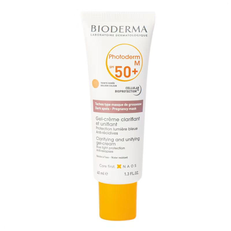 Protetor Solar Facial Bioderma Photoderm M FPS 50 40ml Tom Dourado