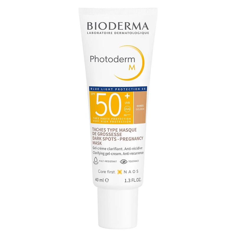 Protetor Solar Facial com Cor Bioderma Photoderm M FPS 50
