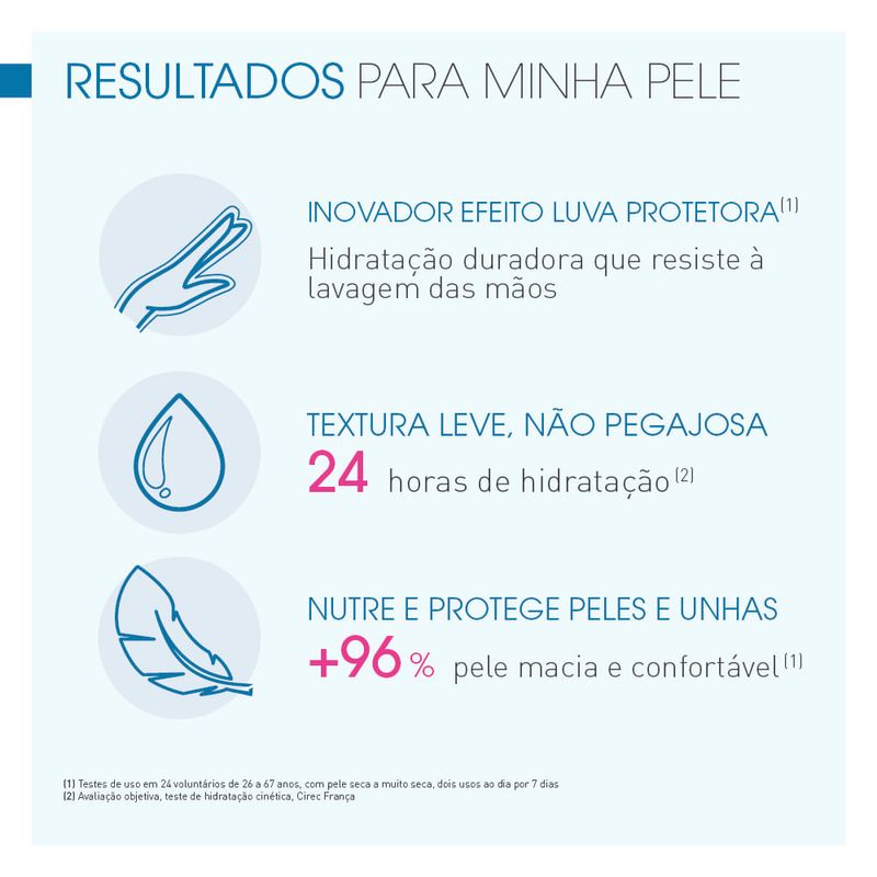 Creme Hidratante para Mãos e Unhas Bioderma Atoderm 50ml Reparador
