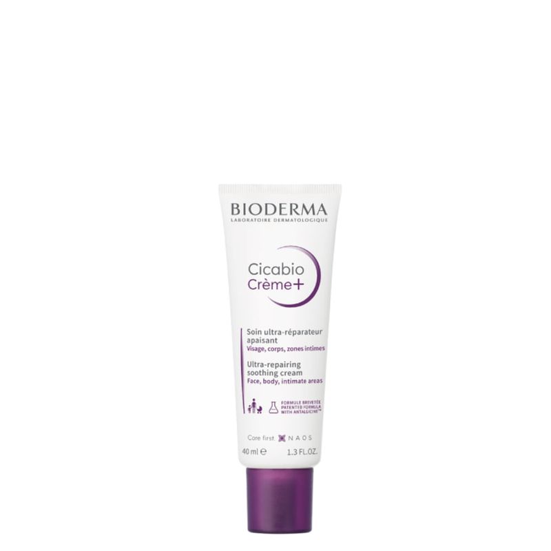 Creme Multirreparador Calmante Bioderma Cicabio 40ml Para Pele Danificada