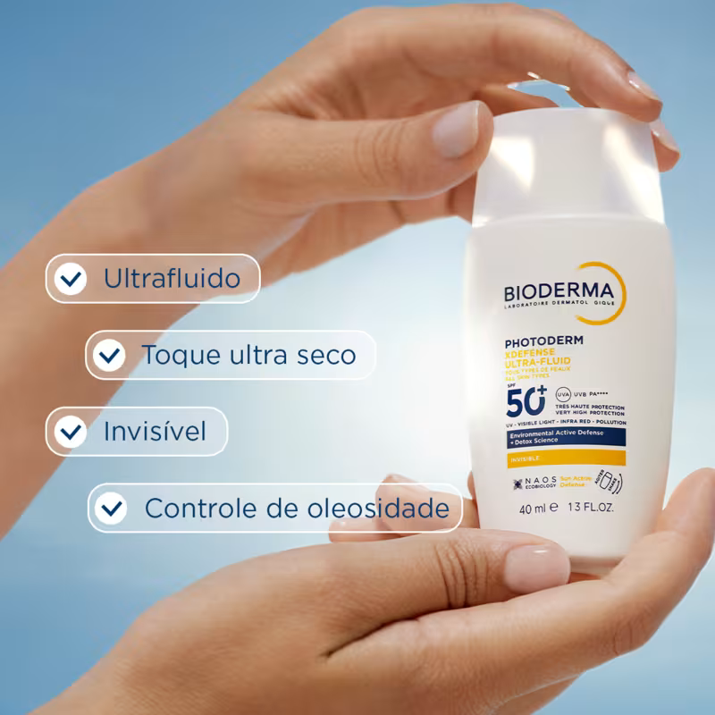 Protetor Solar Facial Bioderma Photoderm XDefense FPS 50+ 40ml
