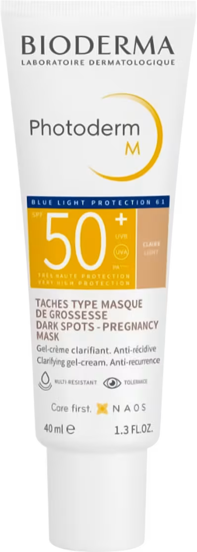 Protetor Solar Facial Bioderma Photoderm M Foncee FPS50+ Pele Clara 40ml