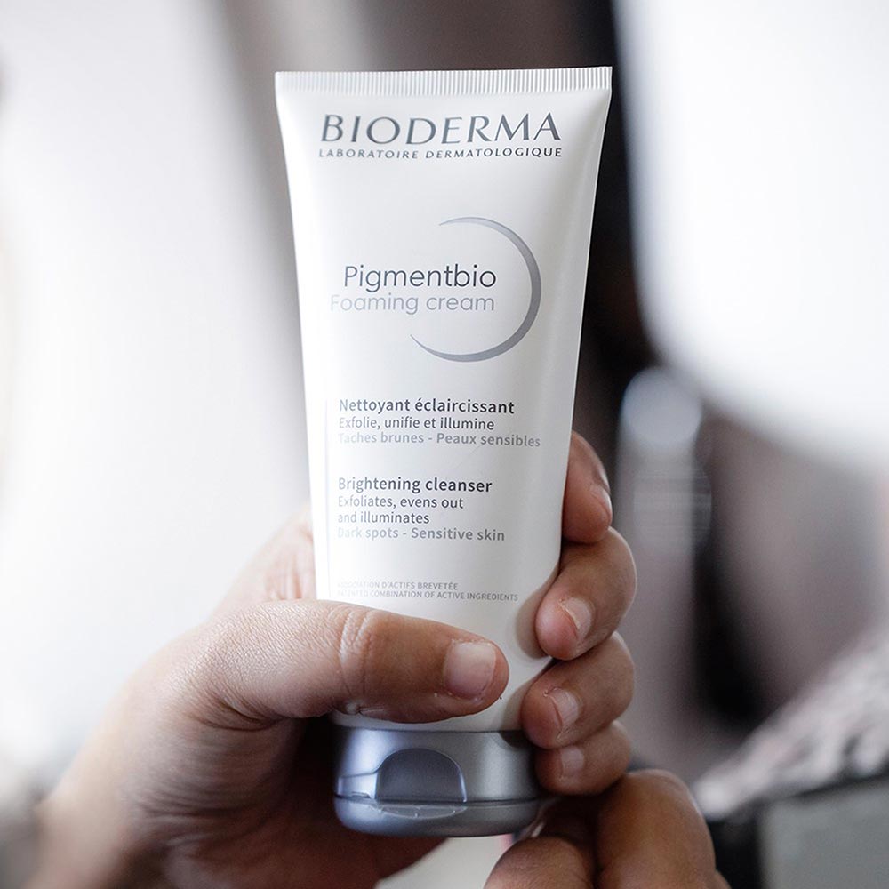 Creme de Limpeza Clareador Bioderma Pigmentbio Foaming Cream Rosto Corpo