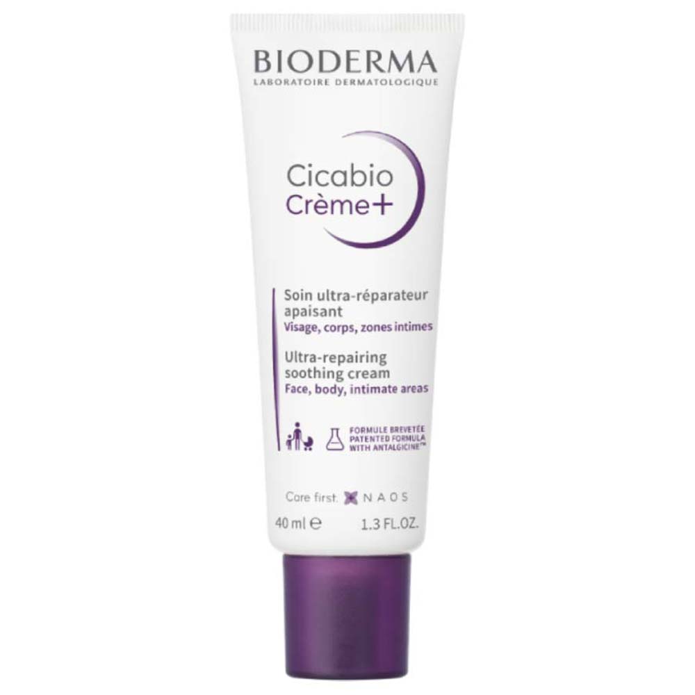 Kit Bioderma Cicabio Creme Reparador Hidratante Facial Com 2 Unidades